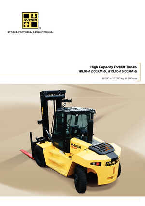 Frontstapler Diesel Hyster H12.00XM 6