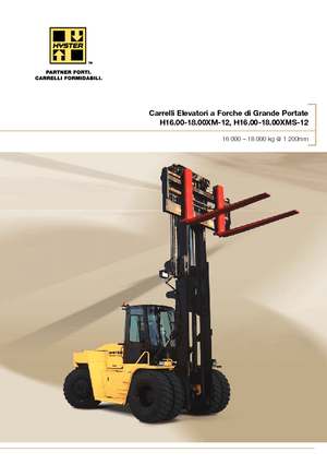 Frontstapler Diesel Hyster H16.00XM 12