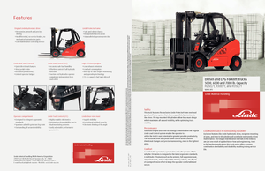 Explosionsgeschützte Frontstapler Diesel Linde H 25 D