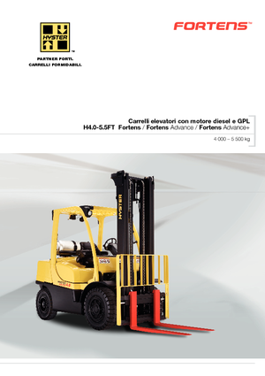 Frontstapler Diesel Hyster H5.0FT