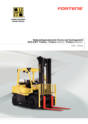 Frontstapler Diesel Hyster H5.0FT