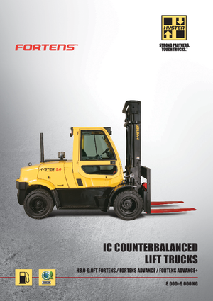 Frontstapler Diesel Hyster H9.0FT 6