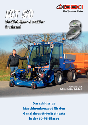 Kommunale Schlepper Iseki ICT 50