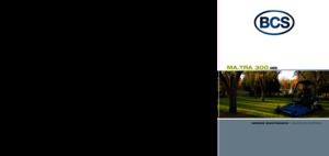 Kommunale Mehrzweckfahrzeuge Diesel BCS MA.TRA 300