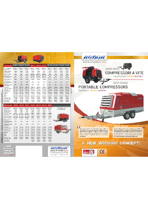 Mobile Kompressoren - Diesel, Elektro, Benzin Rotair MDVS 120 P 