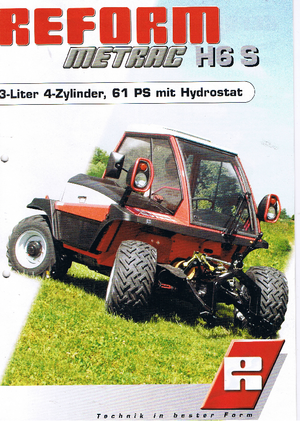 Kommunale Mehrzweckfahrzeuge Diesel Reform Werke Metrac H 6 S