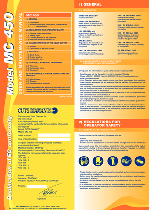 Fugenschneider Cuts Diamant MC 450 YM