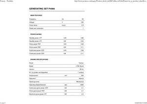 Stromerzeuger, Diesel PRAMAC Lifter P 4500 PF 322 SYA
