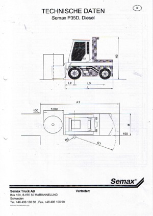 Teleskopen starr Semax P 35 L-D
