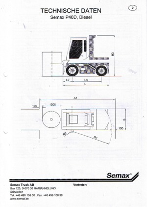 Teleskopen starr Semax P 40 L-D