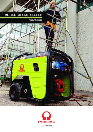 Stromerzeuger, Diesel PRAMAC Lifter E 6500 SYH