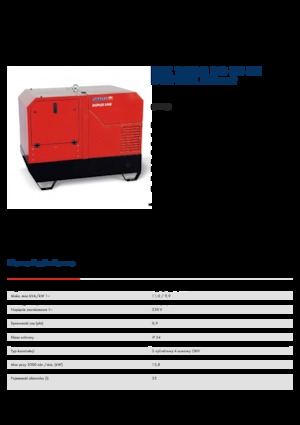 Stromerzeuger, Diesel Endress ESE 1008 LG ES DI DUPLEX