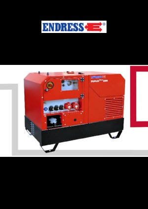 Stromerzeuger, Diesel Endress ESE 1408 DHG ES DI ISO DUPLEX Silent Plus