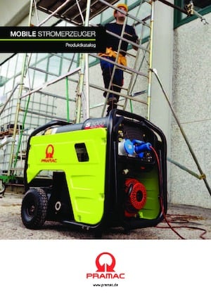 Stromerzeuger, Diesel PRAMAC Lifter P 11000 TYA