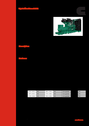 Stromerzeuger, Diesel Cummins C2000D5B