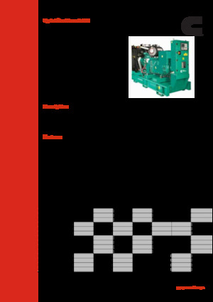 Stromerzeuger, Diesel Cummins C275 D6