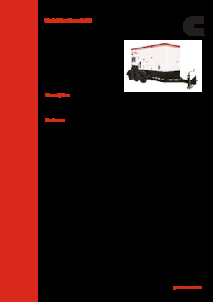 Stromerzeuger, Diesel Cummins C275D2RE