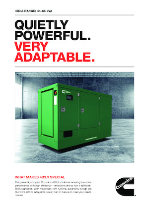 Stromerzeuger, Diesel Cummins C66D5EQ