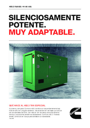 Stromerzeuger, Diesel Cummins C55D5EQ