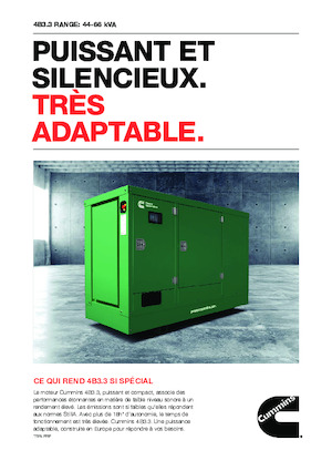 Stromerzeuger, Diesel Cummins C66D5EQ