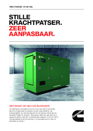 Stromerzeuger, Diesel Cummins C55D5EQ