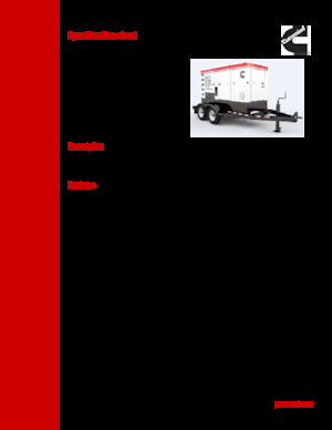 Stromerzeuger, Diesel Cummins C70D2RE