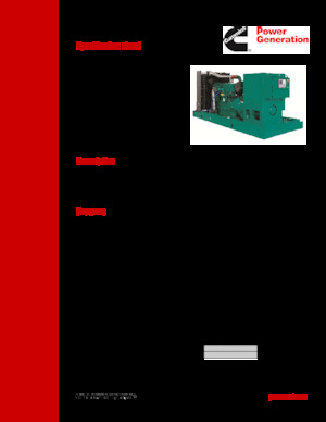 Stromerzeuger, Diesel Cummins DFEK