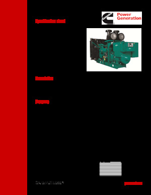 Stromerzeuger, Diesel Cummins DQFAA