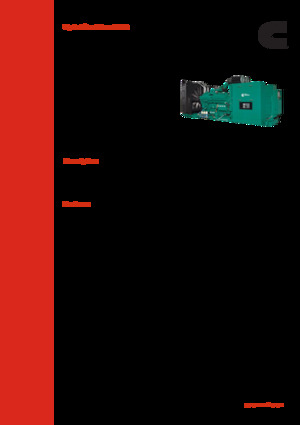 Stromerzeuger, Diesel Cummins DQGAJ