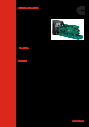 Stromerzeuger, Diesel Cummins DQLC