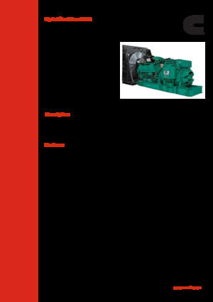 Stromerzeuger, Diesel Cummins DQLD