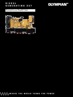 Stromerzeuger, Diesel Olympian GEP 110