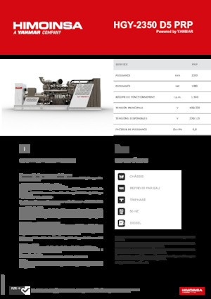 Stromerzeuger, Diesel HIMOINSA HGY-2350 D5 PRP