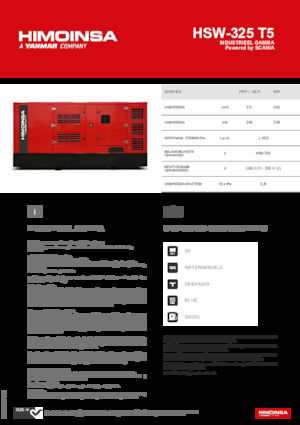 Stromerzeuger, Diesel HIMOINSA HSW-325 T5
