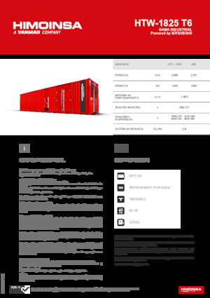 Stromerzeuger, Diesel HIMOINSA HTW-1825 T6