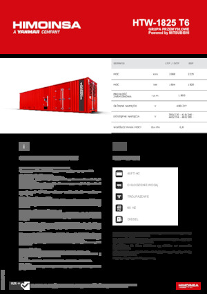 Stromerzeuger, Diesel HIMOINSA HTW-1825 T6