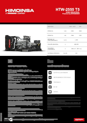 Stromerzeuger, Diesel HIMOINSA HTW-2555 T5