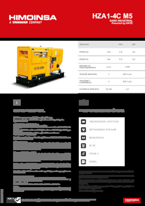 Stromerzeuger, Diesel HIMOINSA HZA1-4C M5