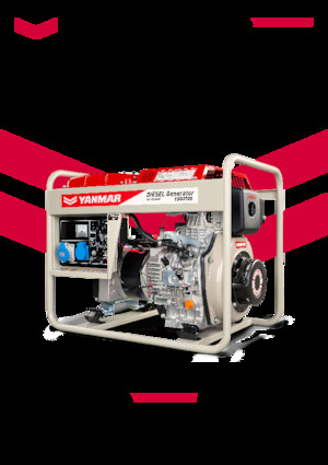 Stromerzeuger, Diesel Yanmar YDG3700N