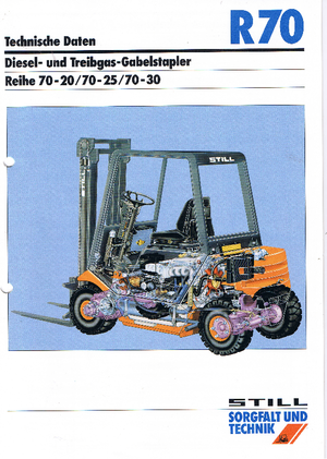 Frontstapler Diesel Still R 70-25