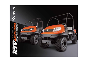 Kommunale Mehrzweckfahrzeuge Diesel Kubota RTV 400-Ci