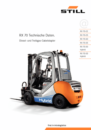 Frontstapler Diesel Still RX 70-22 TDI