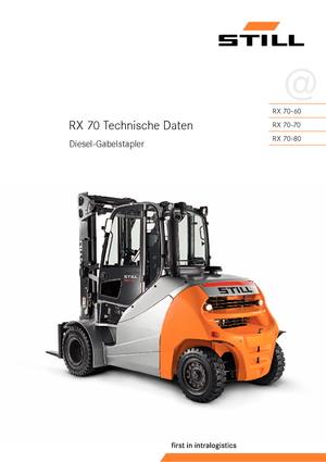 Frontstapler Diesel Still RX 70-80