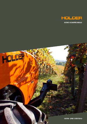 Kommunale Mehrzweckfahrzeuge Diesel Holder S 990