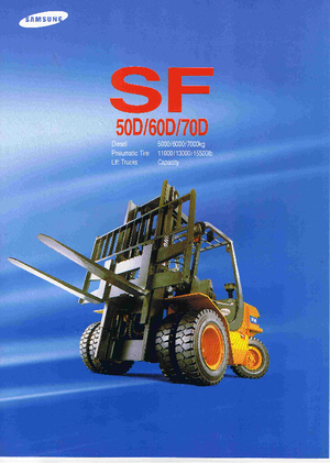 Frontstapler Diesel Samsung SF 70 D