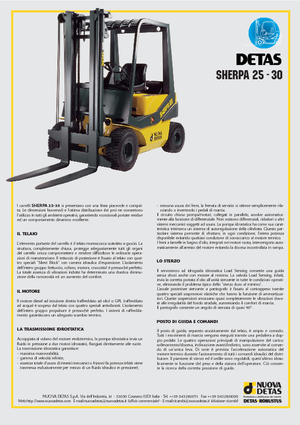 Frontstapler Diesel Nuova Detas Sherpa 25