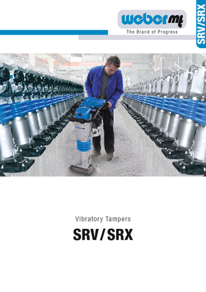 Stampfer, Benzin und Diesel weber mt SRX 75 DH