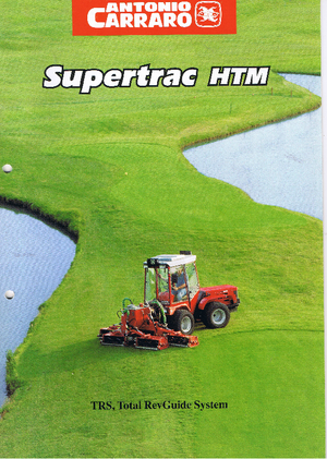 Kommunale Mehrzweckfahrzeuge Diesel Carraro Supertrac 5400 HTM