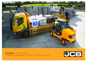 Teleskopen starr JCB TLT35-23D 