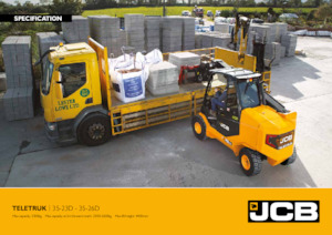 Teleskopen starr JCB TLT35-23D 